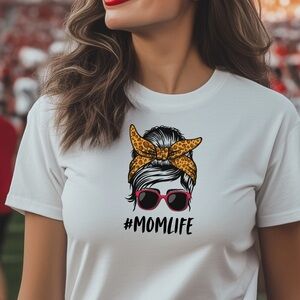 New Mom Life Tee Large